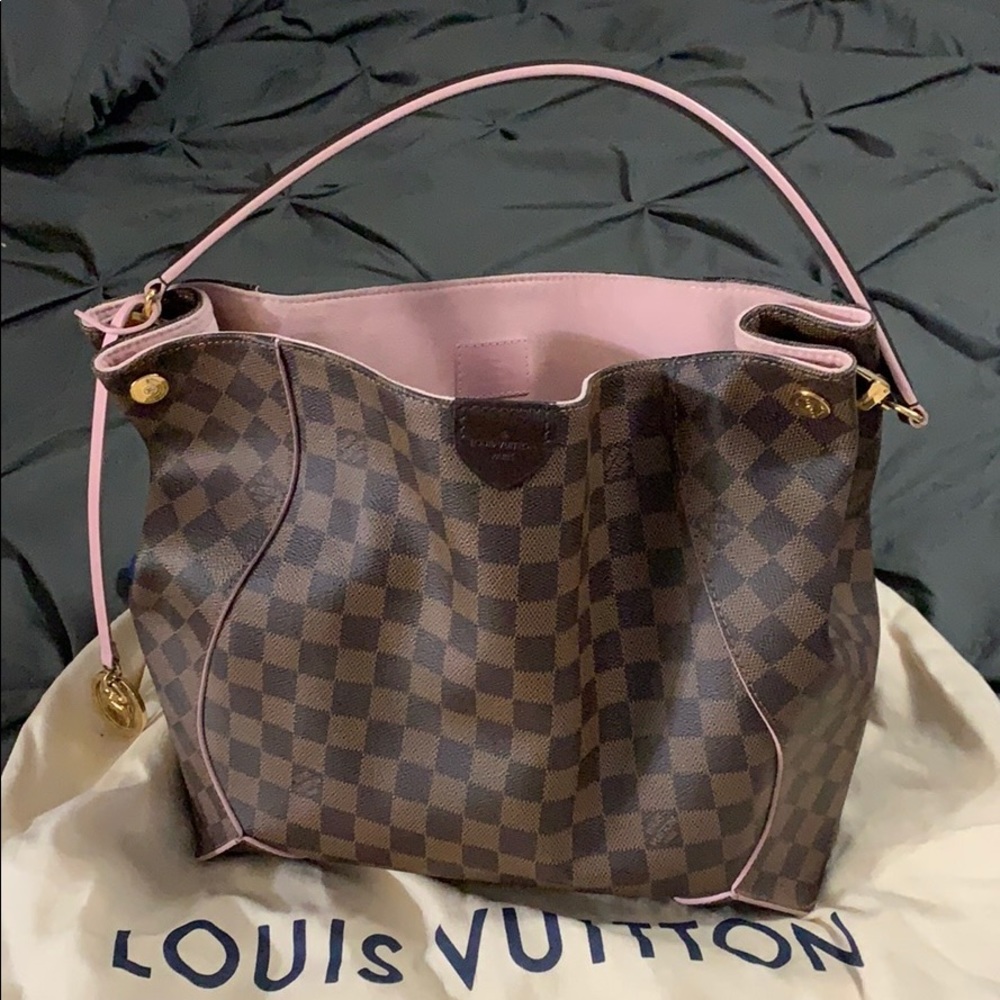 *Retired *very rare Louis Vuitton Caissa Hobo